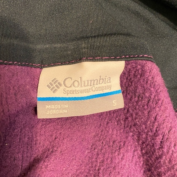 Columbia Athletic Quarter Zip Sz S - Picture 4 of 4